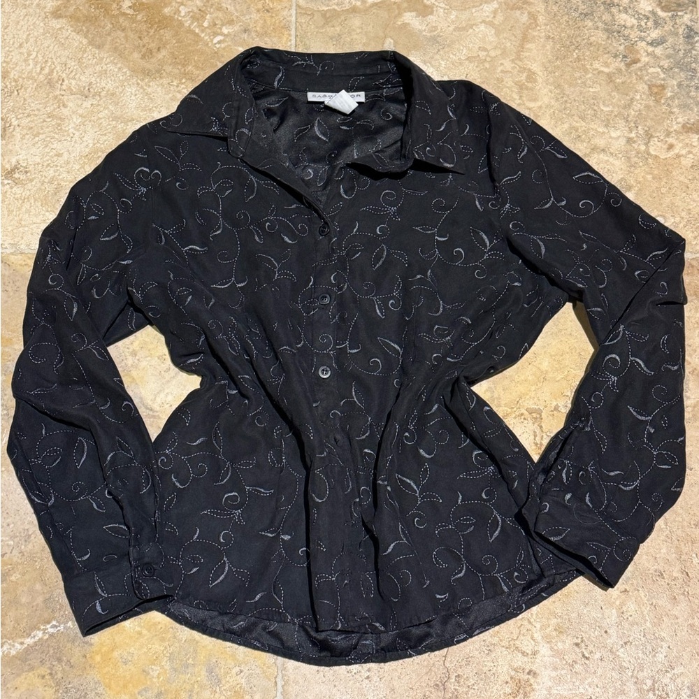 black sag harbor vintage top